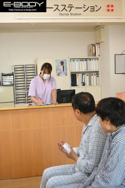 【ハイビジョン】 今日もおっぱいが勃起させてしまう。だから仕方なく挟む。 無言で淡々とヌキ続ける爆乳Jcupナースの事務的パイズリ (ebwh00264)
