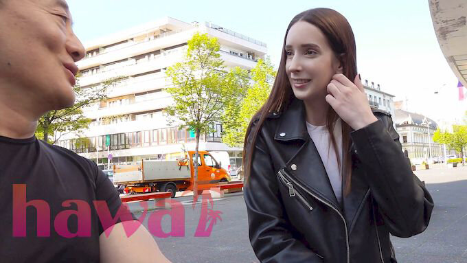 【ハイビジョン】 くびれ巨乳の海外美女が日本男児の極硬ち○ぽで中出し絶頂！ (1wawa00042)