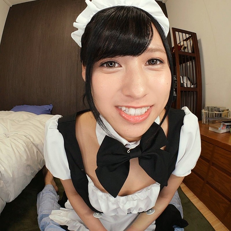 【単体作品】 【VR】初VR 新人メイドのむちむちの女体に欲情して家で一日中堪能！夏目藍果 (h_1116capi00150)