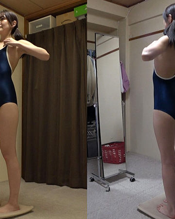 松山みなみ 濡れてテカってピッタリ密着 神スク水 可愛い女子のスクール水着姿をじっとりと堪能！着替え撮影から始まり貧乳から巨乳にパイパン、ハミ毛、ジョリワキ等のフェチ接写やローションソーププレイやスク水ぶっかけ等を完全着衣で楽しむAV